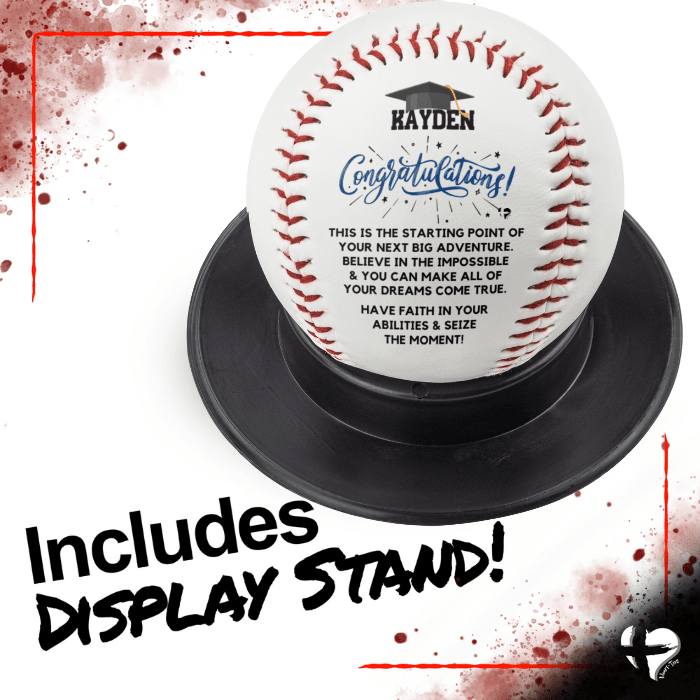 Congrats on you Graduation _ Custom Baseball - HGF#391BB Sports