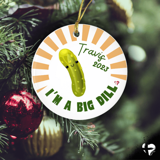 I'm A Big Dill Pickle Ornament - THG#365CO Ornaments and Accents