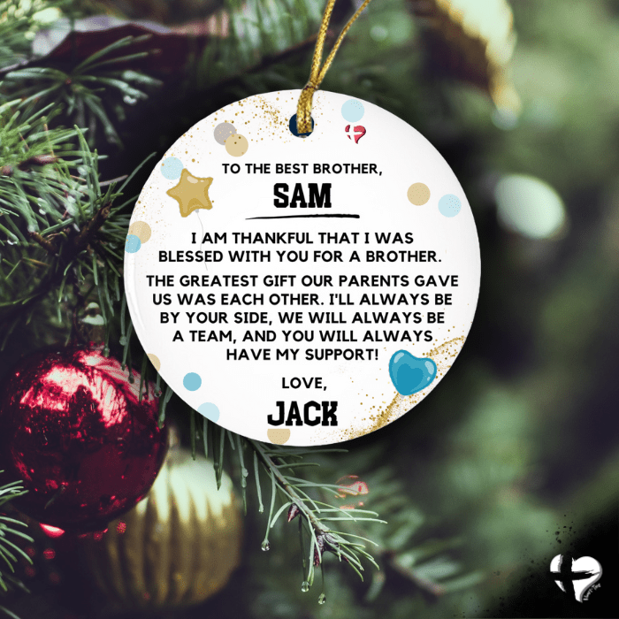 To My Son - Ceramic Ornament - HGF#CO Ornaments and Accents