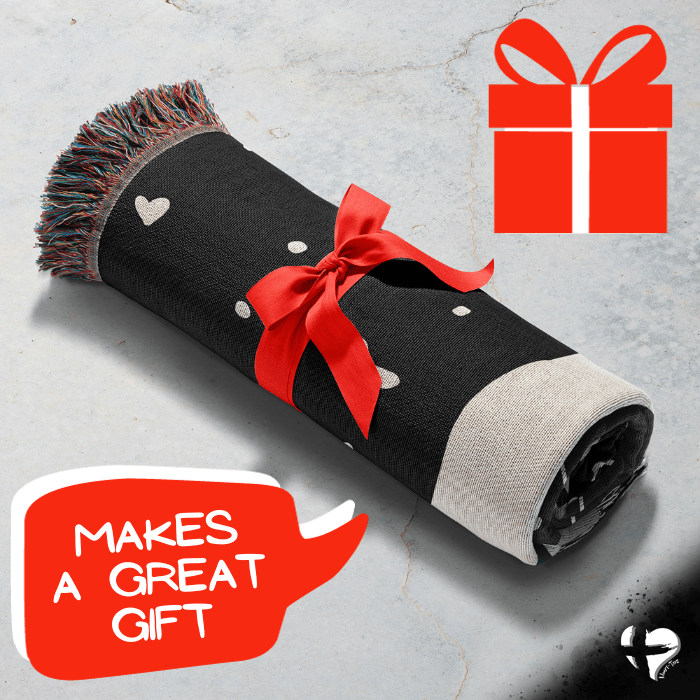 Til Death Do Us Part - Woven Blanket Throw - THG#324WBv3 blanket
