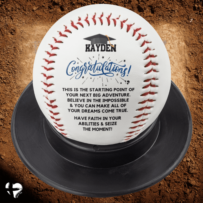 Congrats on you Graduation _ Custom Baseball - HGF#391BB Sports