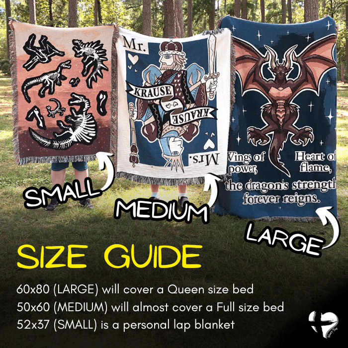 Til Death Do Us Part - Woven Blanket Throw - THG#324WBv3 blanket