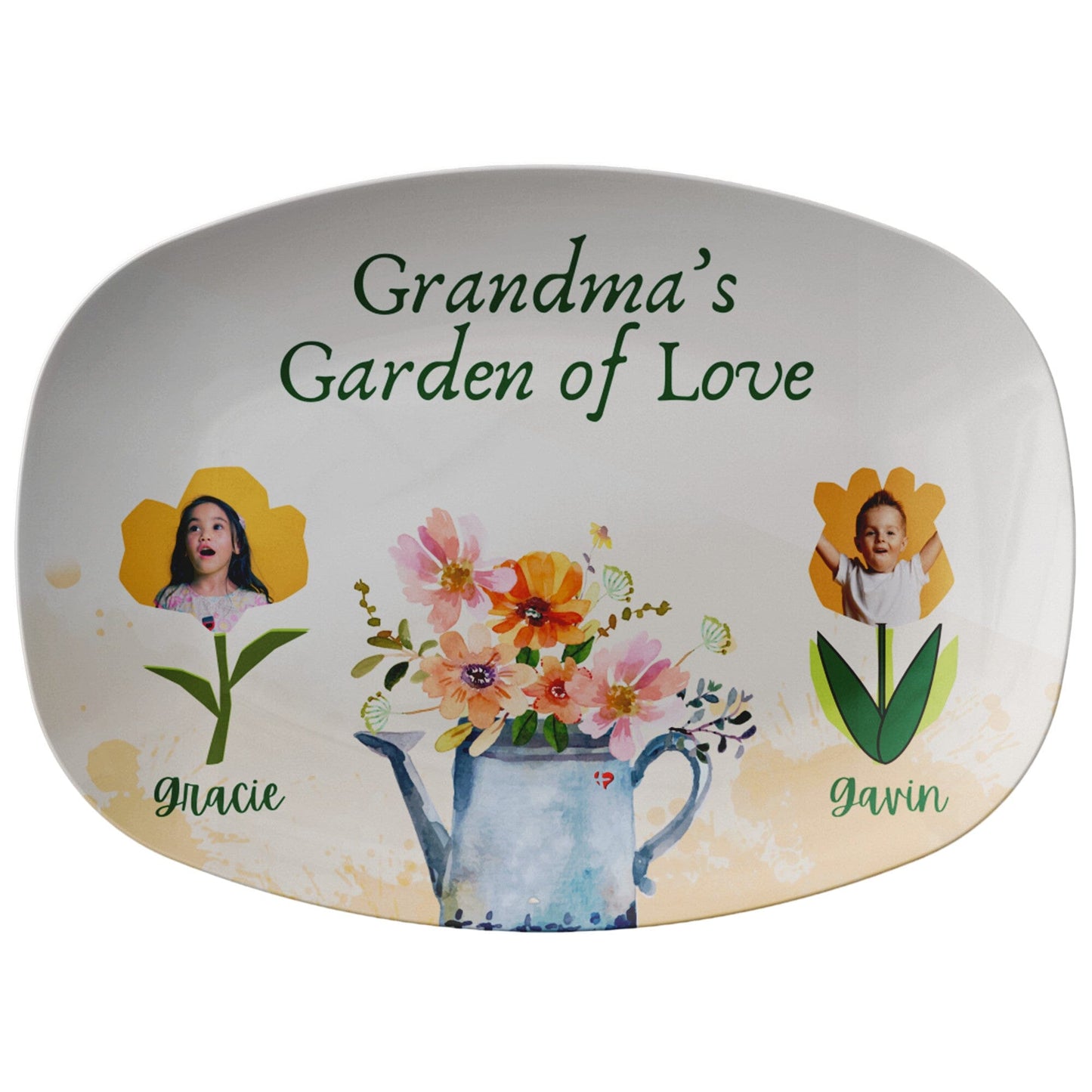 THG#417DP Grandma's Garden Watering Can 2 kids Kitchenware