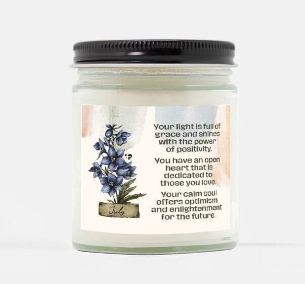 Birth Month Soy Candle - July HGF#255SC Candles