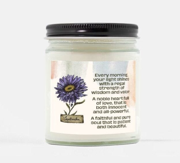 Birth Month Soy Candle - September HGF#255SC Candles