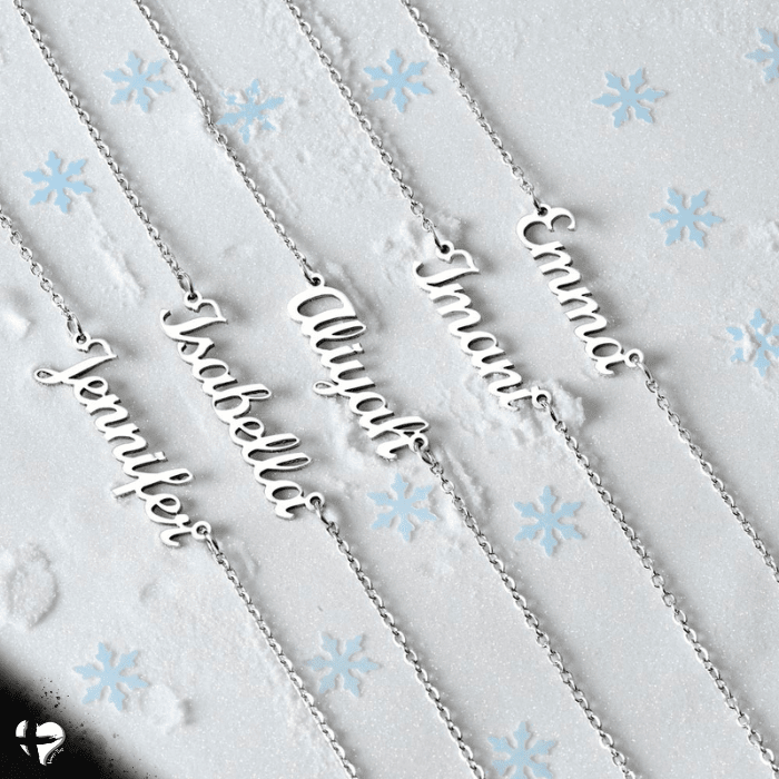 Wife - Today Tomorrow & Always - Name Necklace HGF#239NNb Jewelry