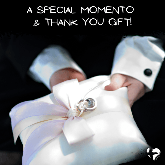 Custom Ring Bearer Gift - Wedding Party Thank You - Football & Stand HGF#124FB Sports fan accessories