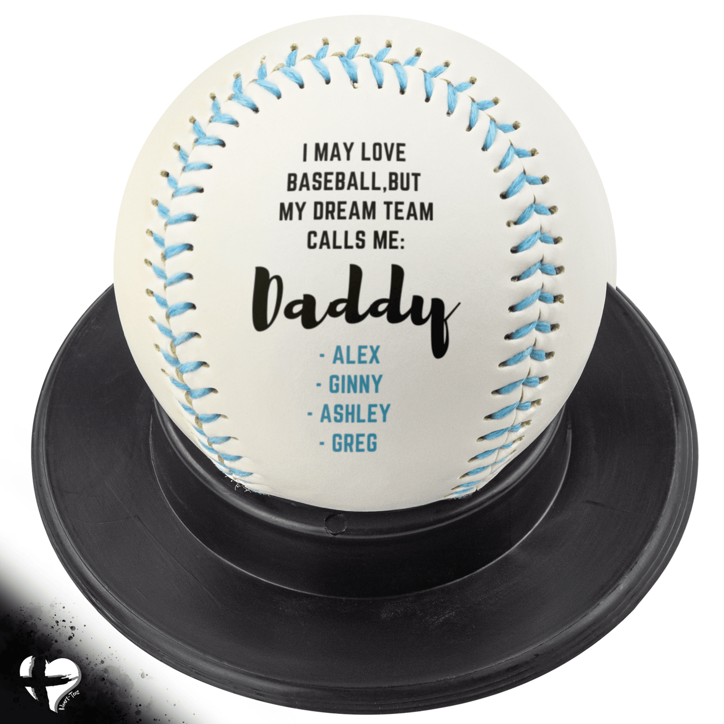 Personalized Gift For Dad - Dream Team - Baseball & Stand HGF#122BB Sports fan accessories Blue
