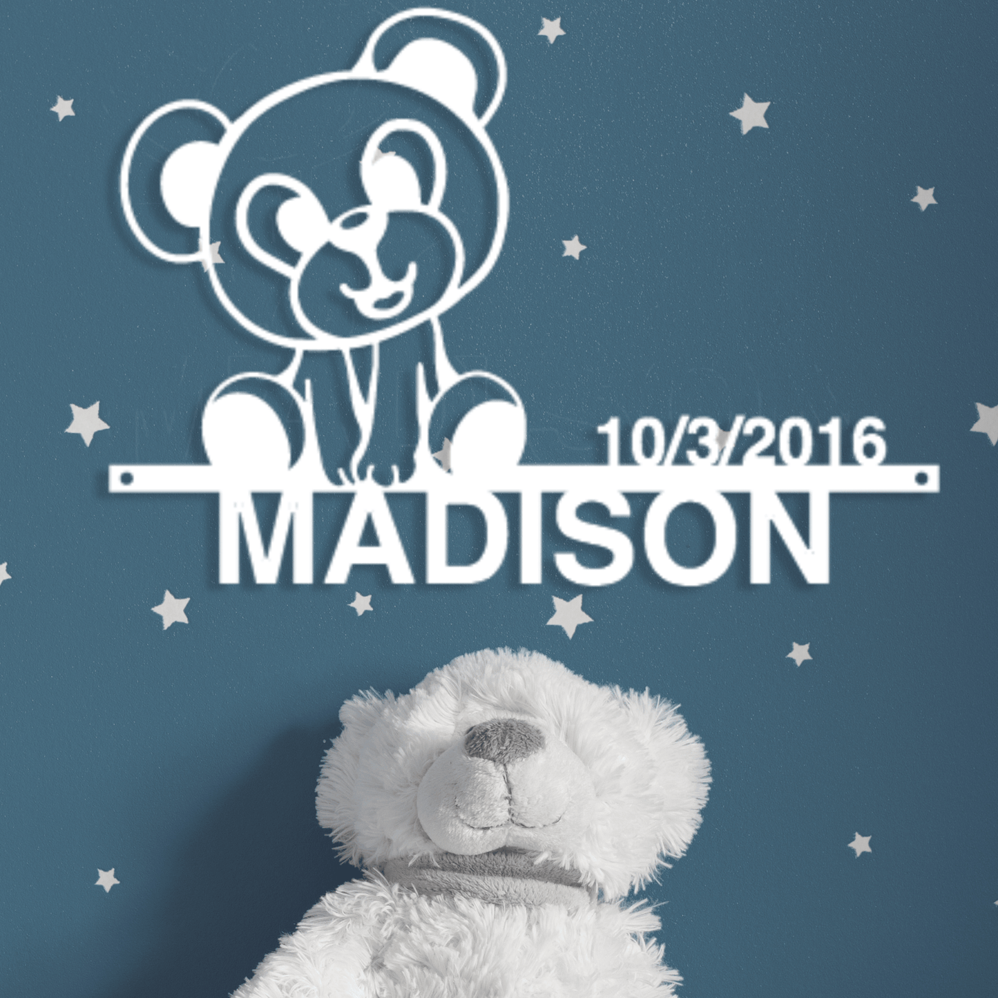 Teddy Bear Nursery Sign custom