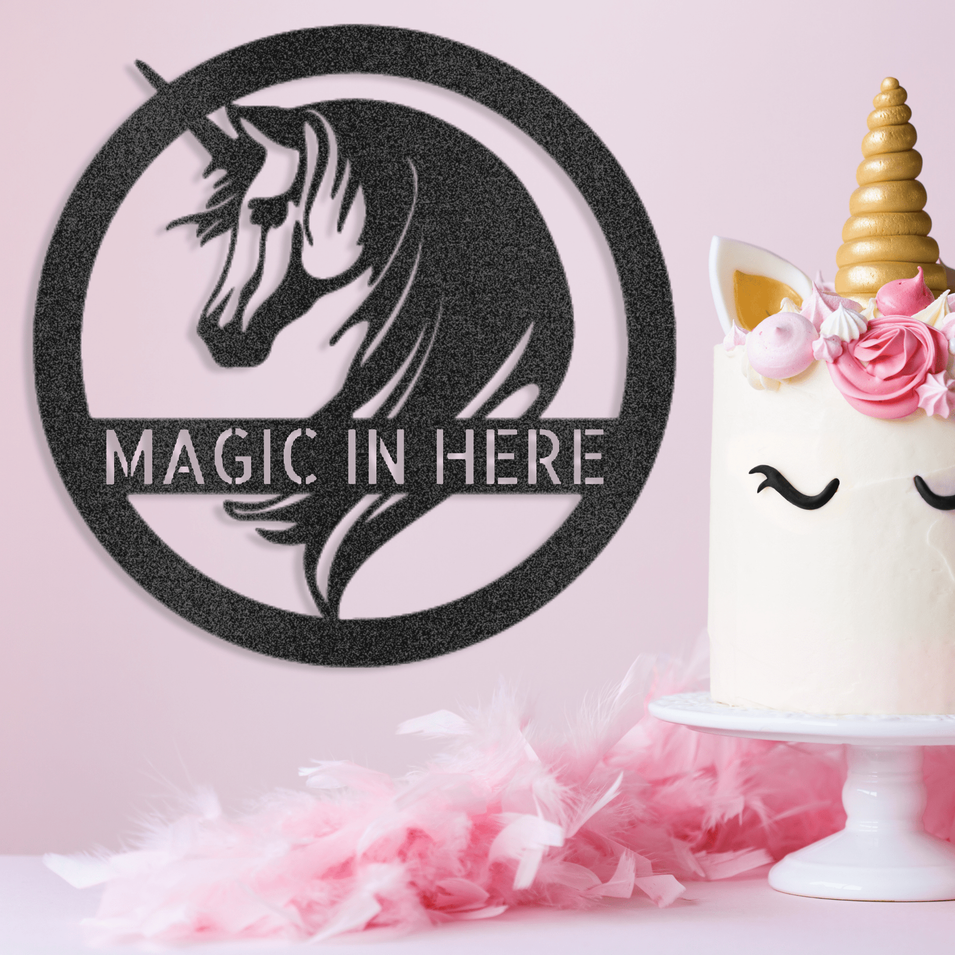 Personalized Unicorn Sign custom