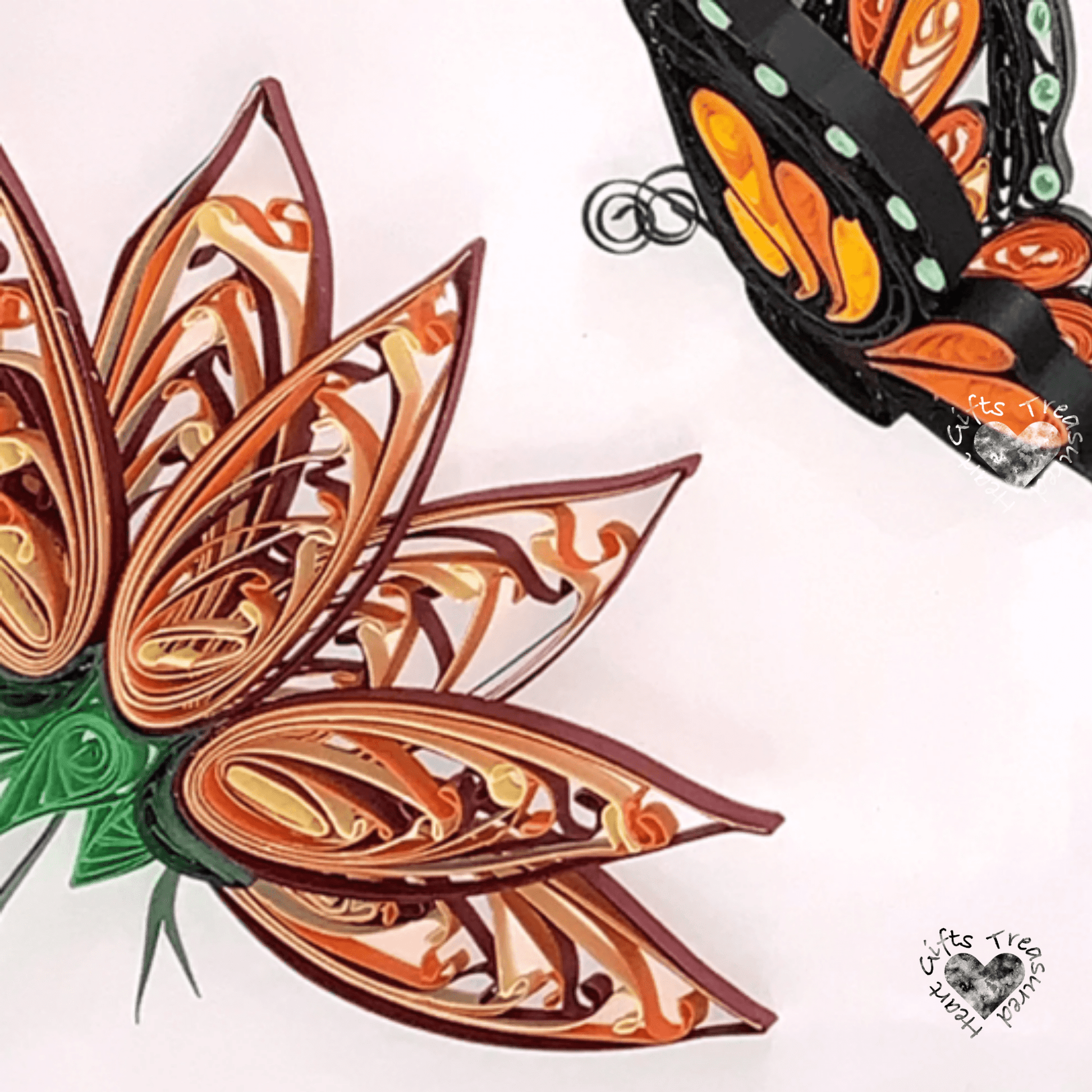 WildFlower Butterfly Custom Shadow Box custom