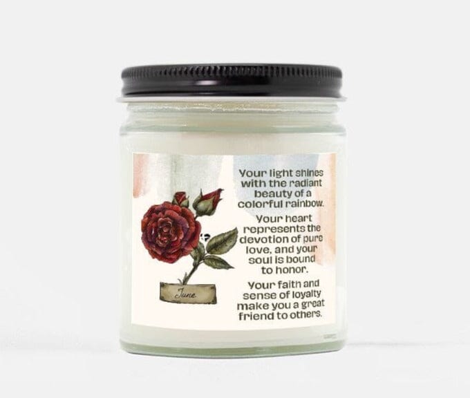 Birth Month Soy Candle - June HGF#255SC Candles