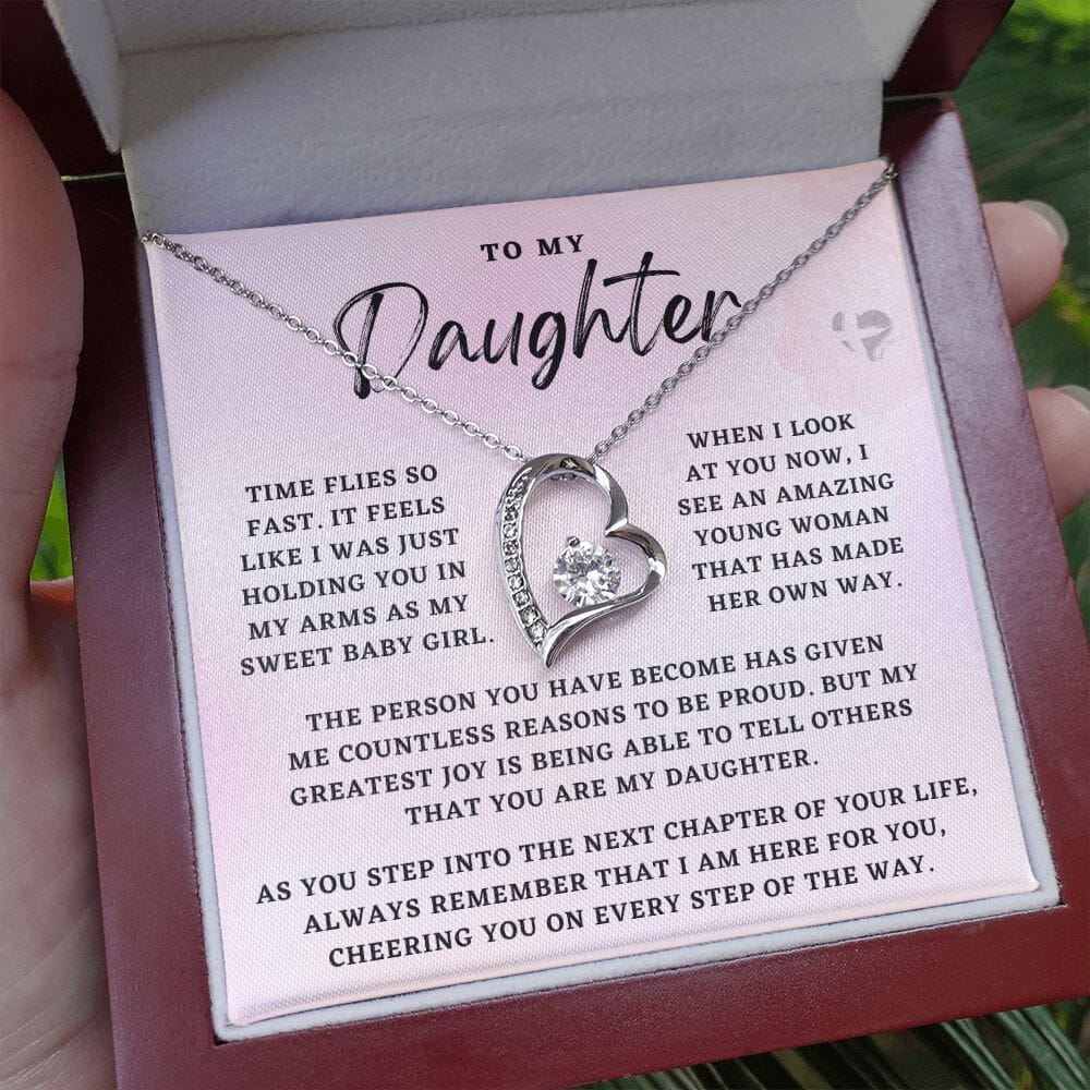Daughter - Graduation Heart Necklace - HGF#262 Jewelry
