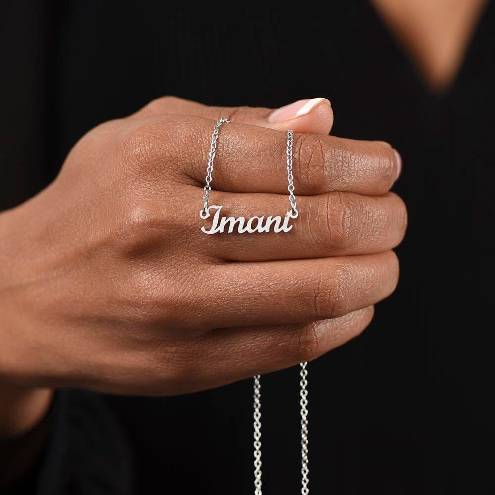 Wife - Today Tomorrow & Always - Name Necklace HGF#239NN Jewelry