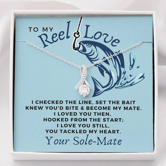 To My Reel Love Necklace Jewelry Standard Box
