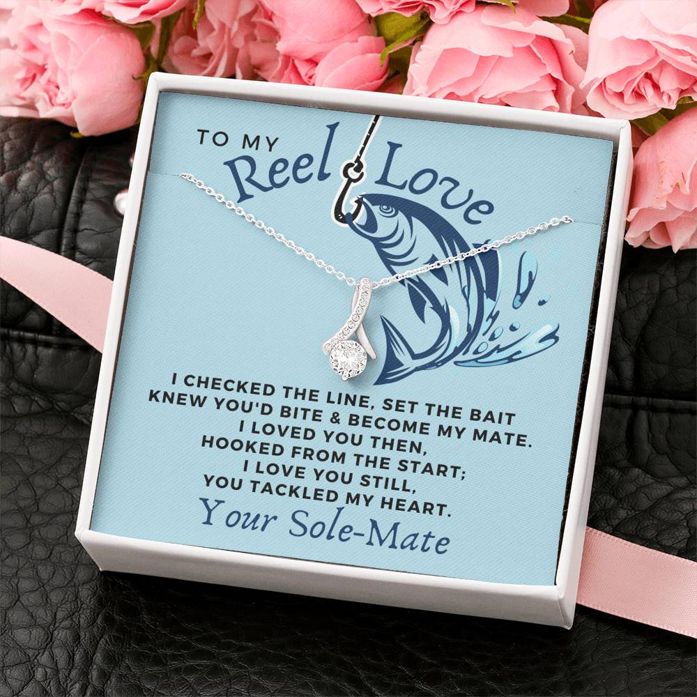 To My Reel Love Necklace Jewelry