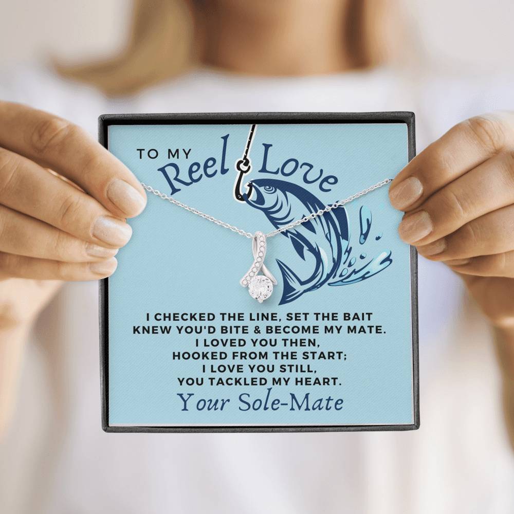 To My Reel Love Necklace Jewelry