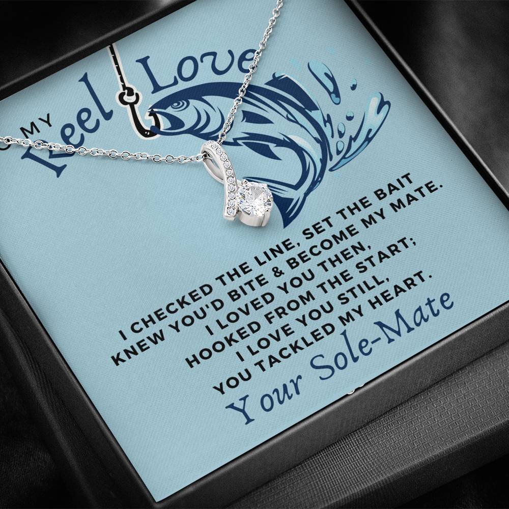 To My Reel Love Necklace Jewelry