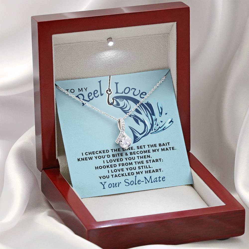 To My Reel Love Necklace Jewelry