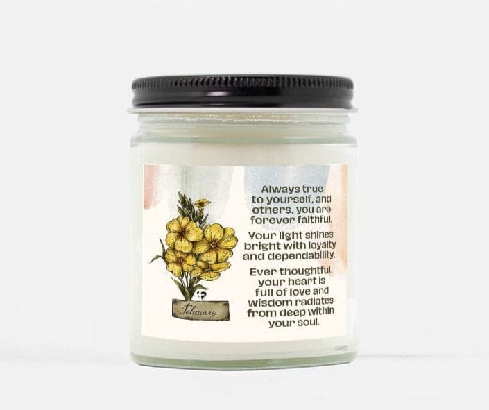 Birth Month Soy Candle - February HGF#255SC Candles