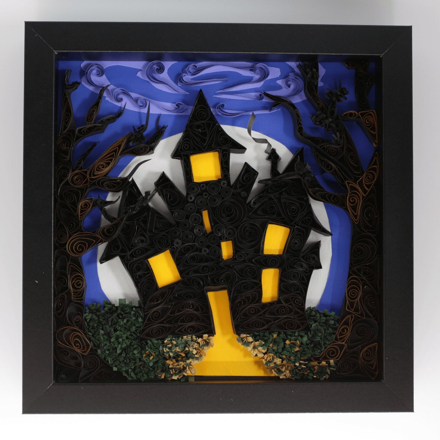 Haunted Mansion Décor Glow In The Dark Paper Art