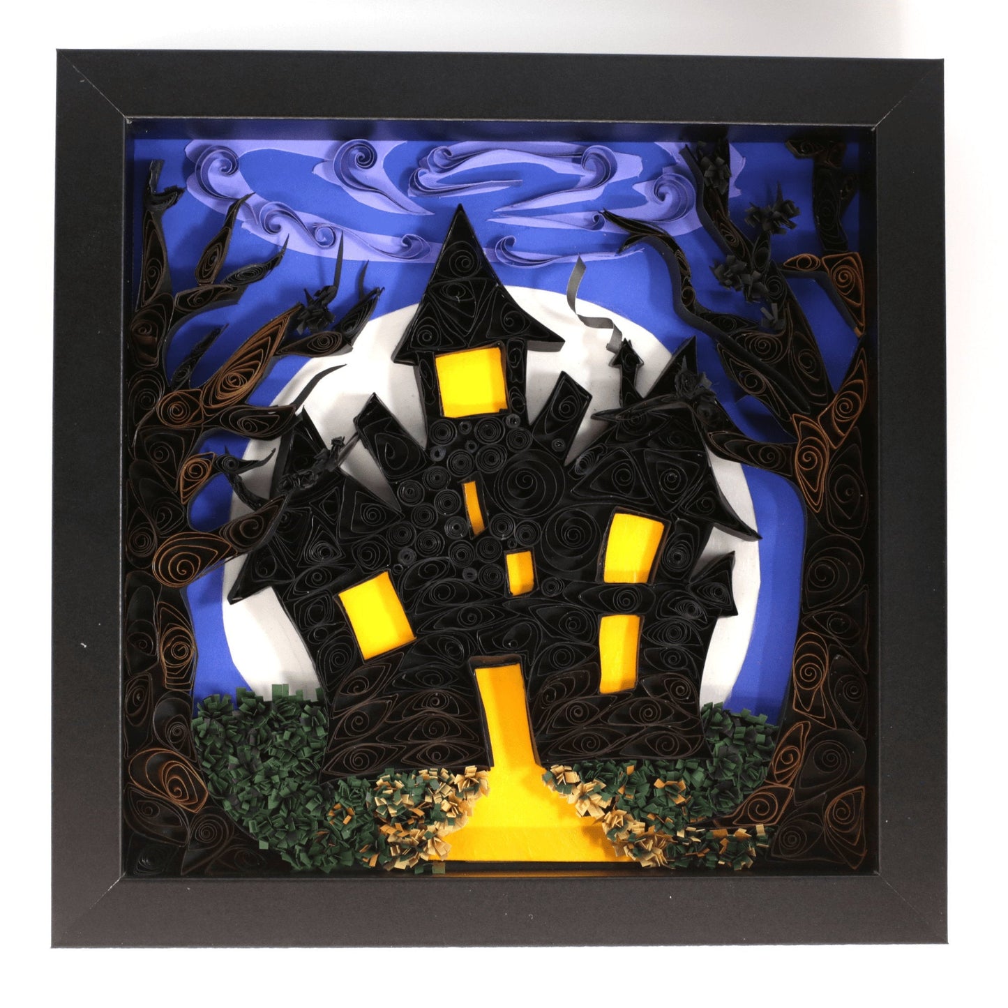 Haunted Mansion Décor Glow In The Dark Paper Art