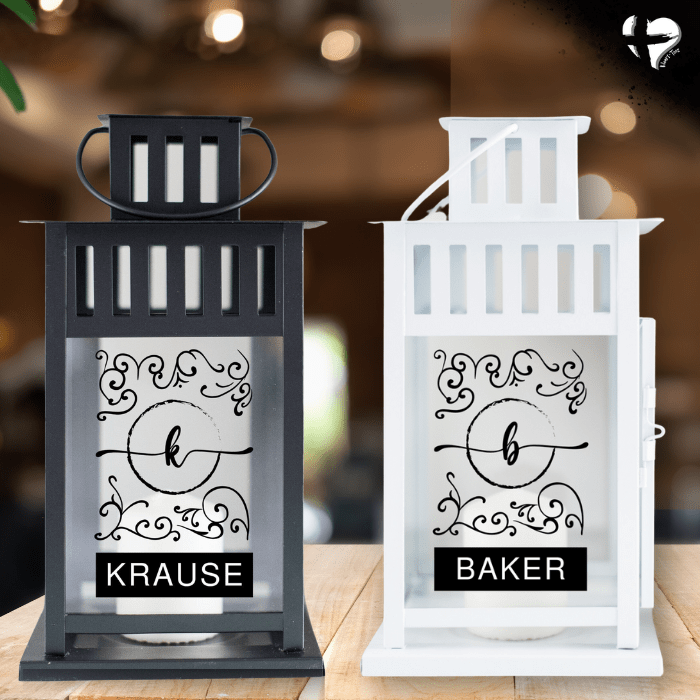 Personalized Lanterns