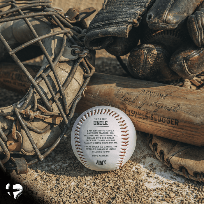 Uncle - Believe in Heroes - Custom Baseball HGF#245BB Sports 
