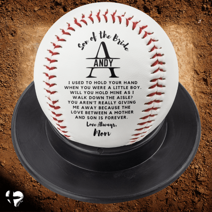 Son of the Bride - Walk Me Down The Aisle Baseball - HGF#225BB Sports Red 