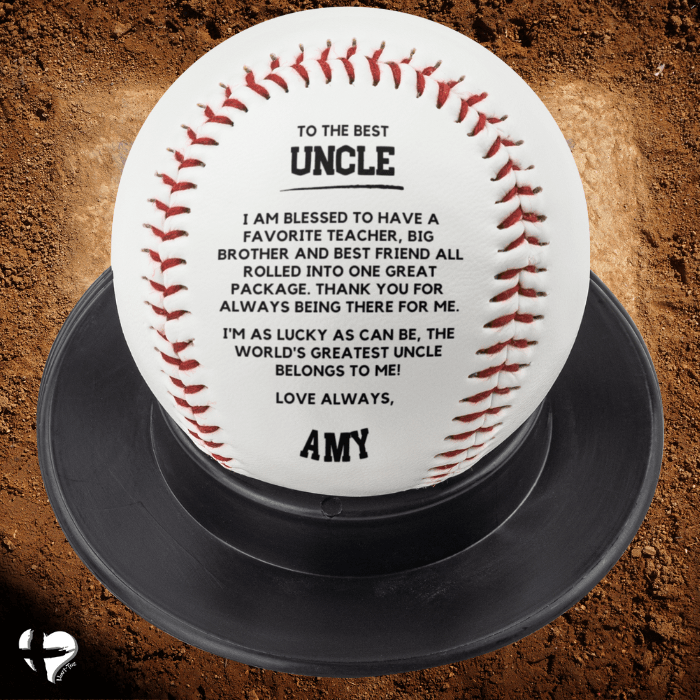 Uncle Baseball Uncle - Believe in Heroes - Custom Baseball HGF#245BB – Heart-Teez