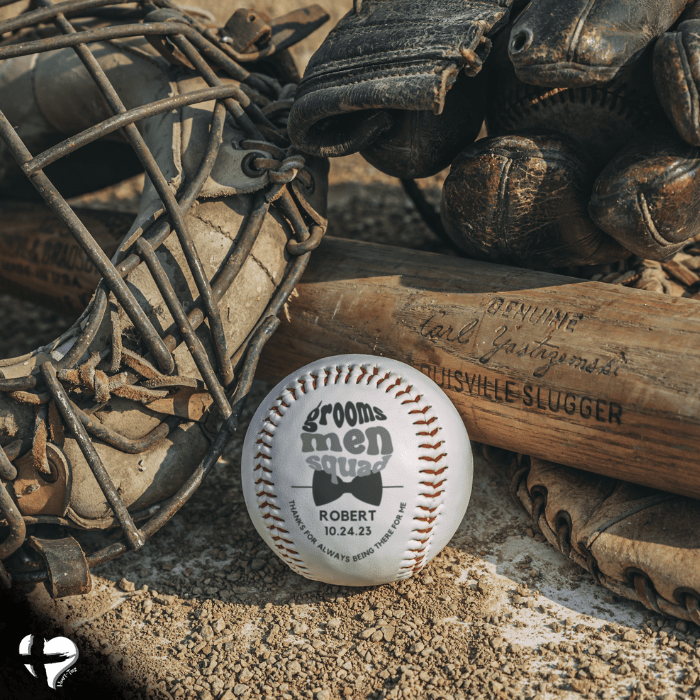 Groomsman Squad - Personalized Baseball - HGF#299BB Sports 