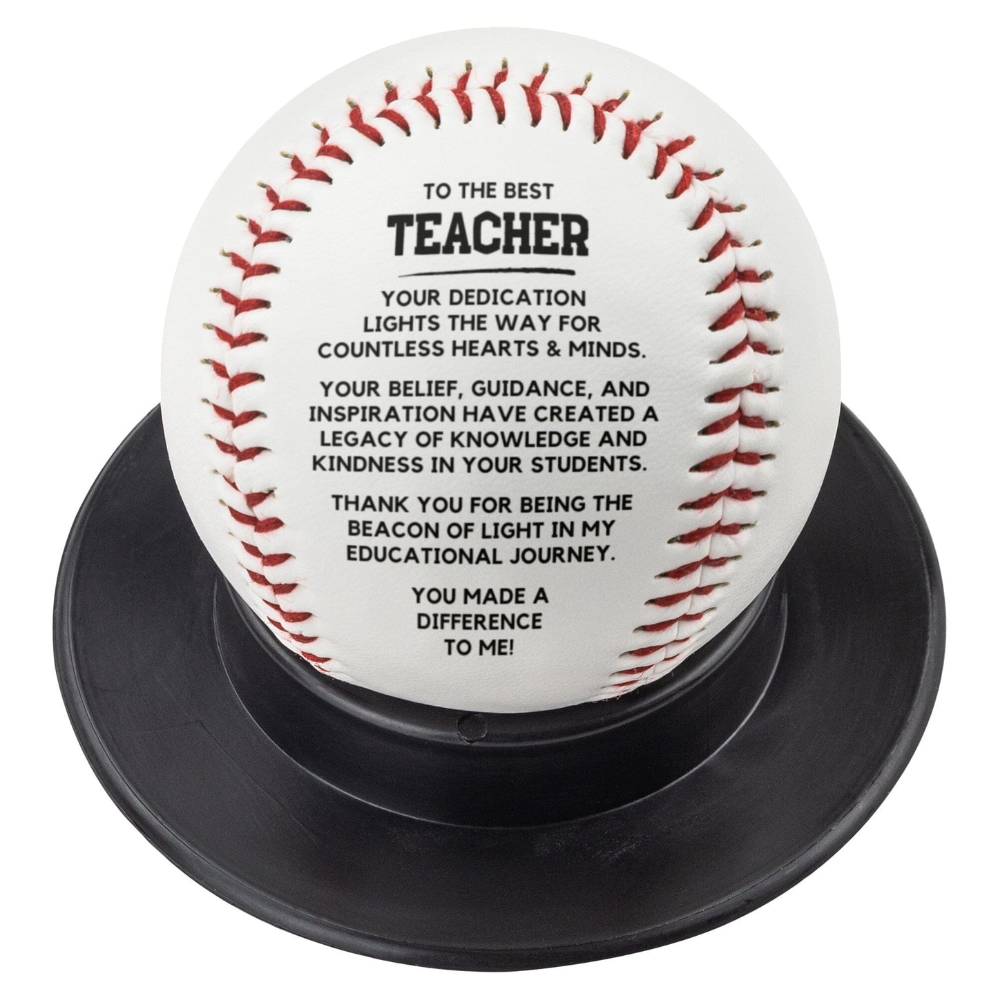 HGF#356BB Best Teacher - Light The Way Baseball Sports 