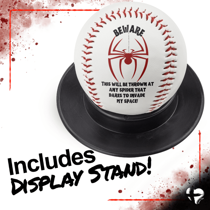 Beware of Spiders - Custom Baseball HGF#319BB Sports 