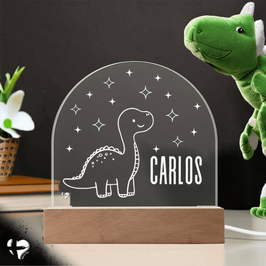 Baby Dinosaur Night Light - Acrylic Plaque HGF#359AD Jewelry 