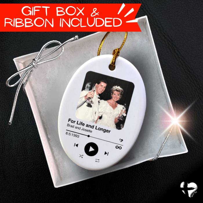 Wedding Song Plaque - Ceramic Ornament - THG#337OO Ornaments and Accents 