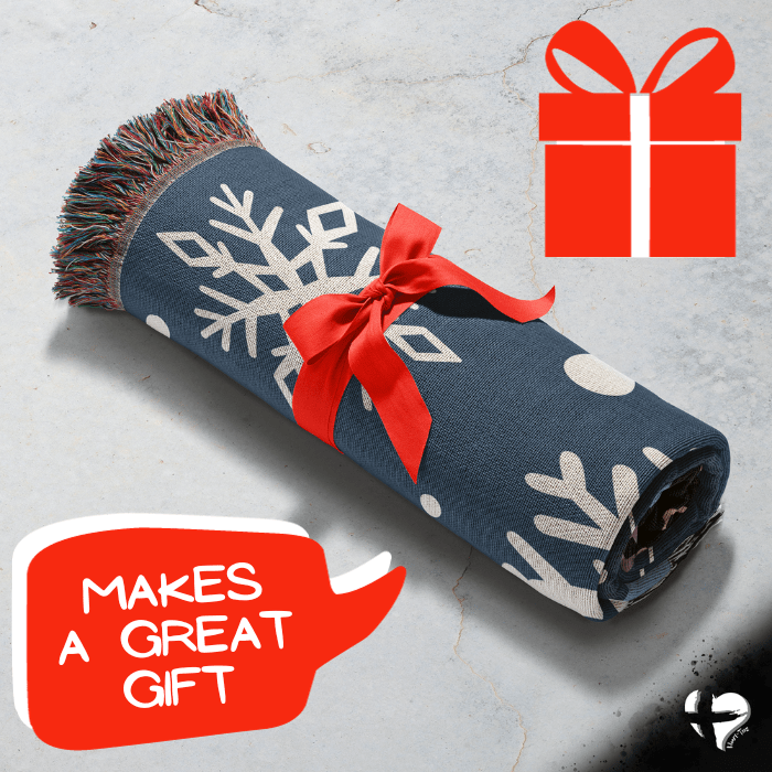 Snowflake Custom Name Blanket - THG#375WB blanket 