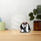 Personalized Penguin Soulmates Forever -  Acrylic Plaque HGF#342AH