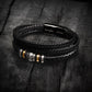 HGF#306MFB Dad - Because of You - Man Bracelet Jewelry Two Tone Box 