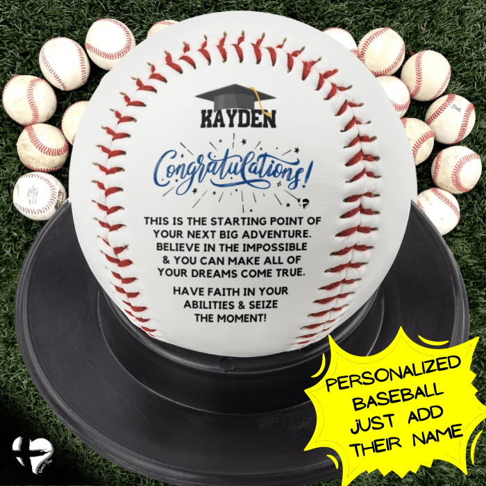 Congrats on you Graduation _ Custom Baseball - HGF#391BB Sports 