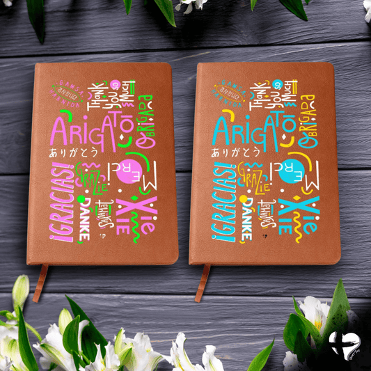 Thank you Journal In Multiple Languages - HGF#332LJ Journal 
