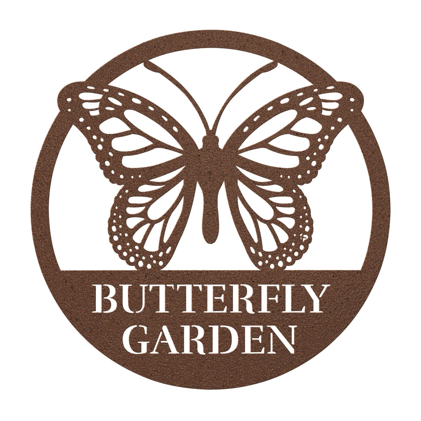 Butterfly [example2] Wall Art Copper 12 Inch 