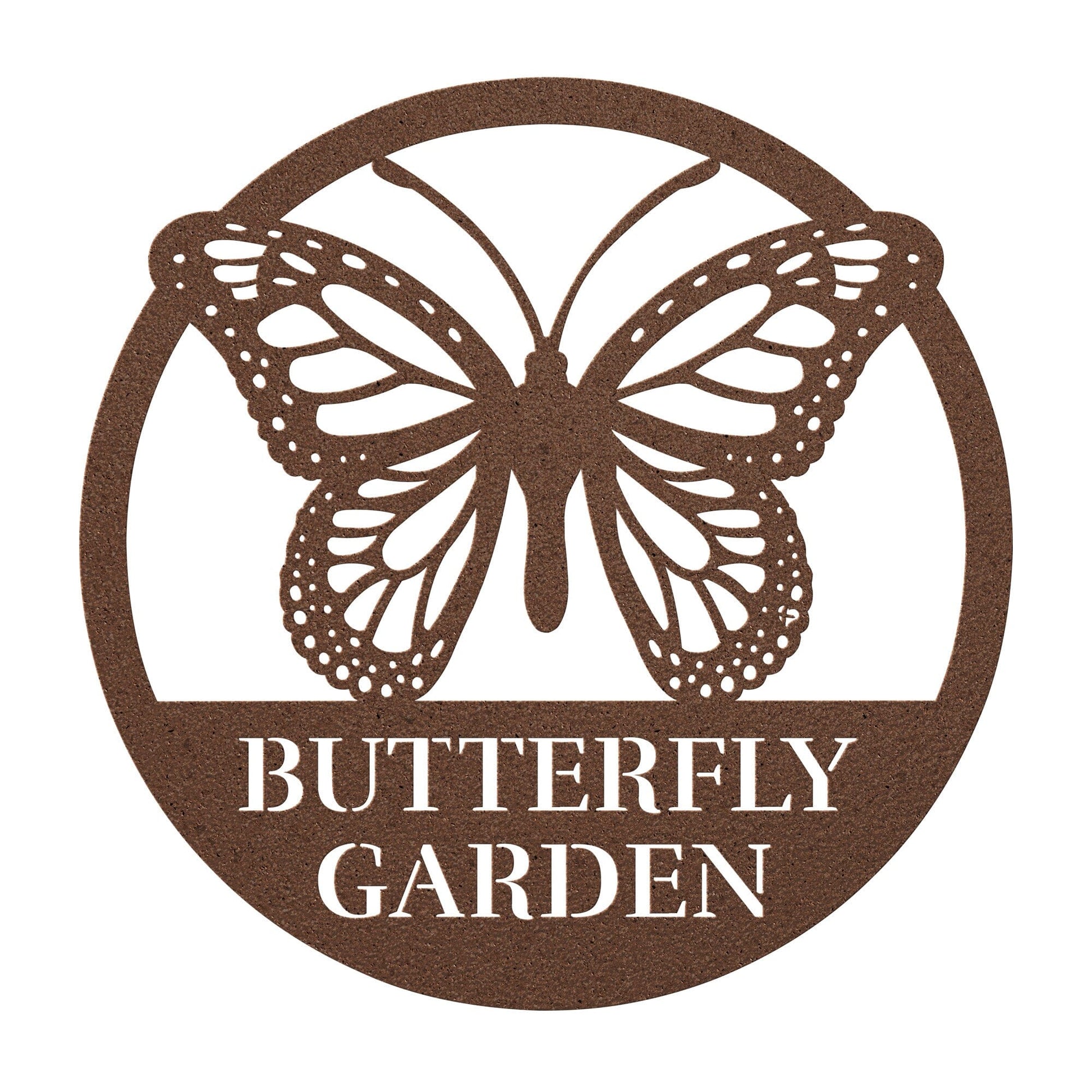 Butterfly [example2] Wall Art Copper 12 Inch 