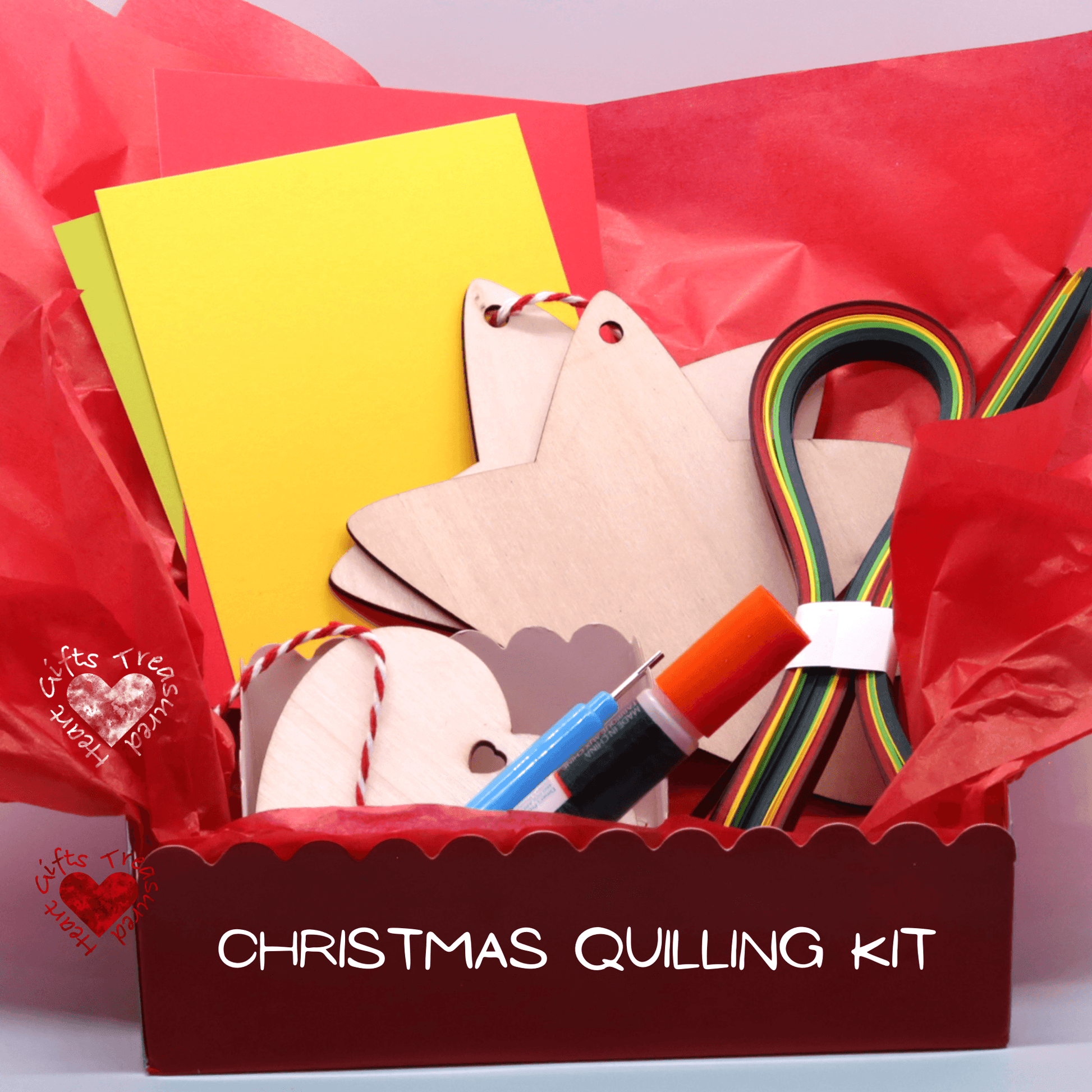 Holiday DIY Craft Kit Guide To Paper Quilling Art Kit 