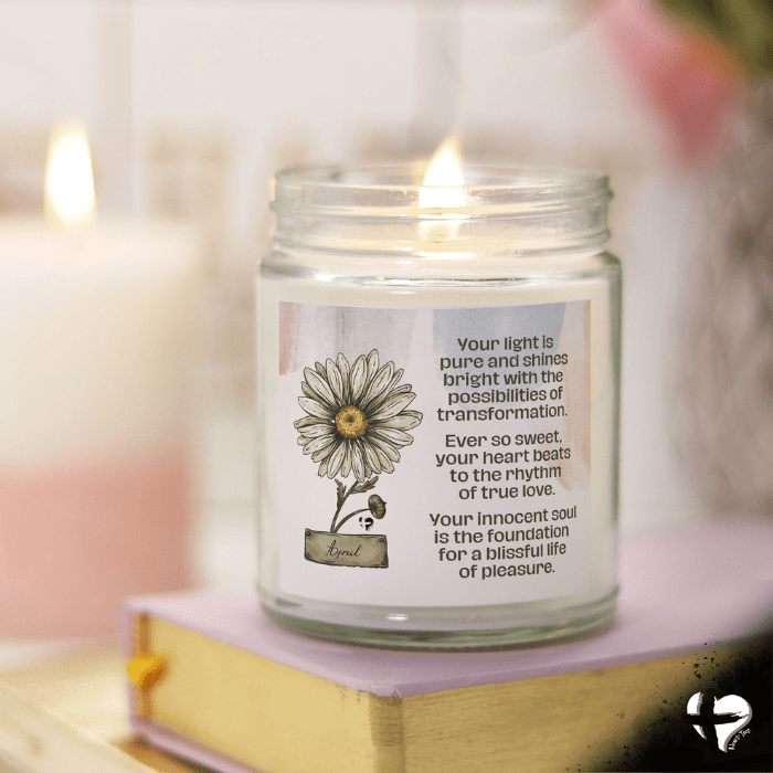 April Daisy - Birth Flower - Soy Candle HGF#255SC Candles 