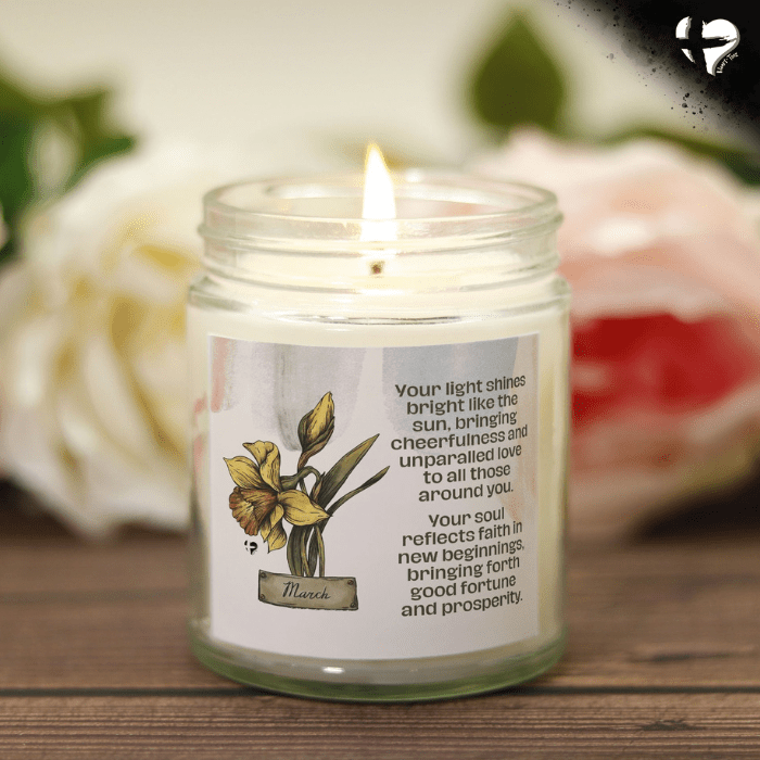 March Daffodil - Birth Flower - Soy Candle HGF#255SC Candles 