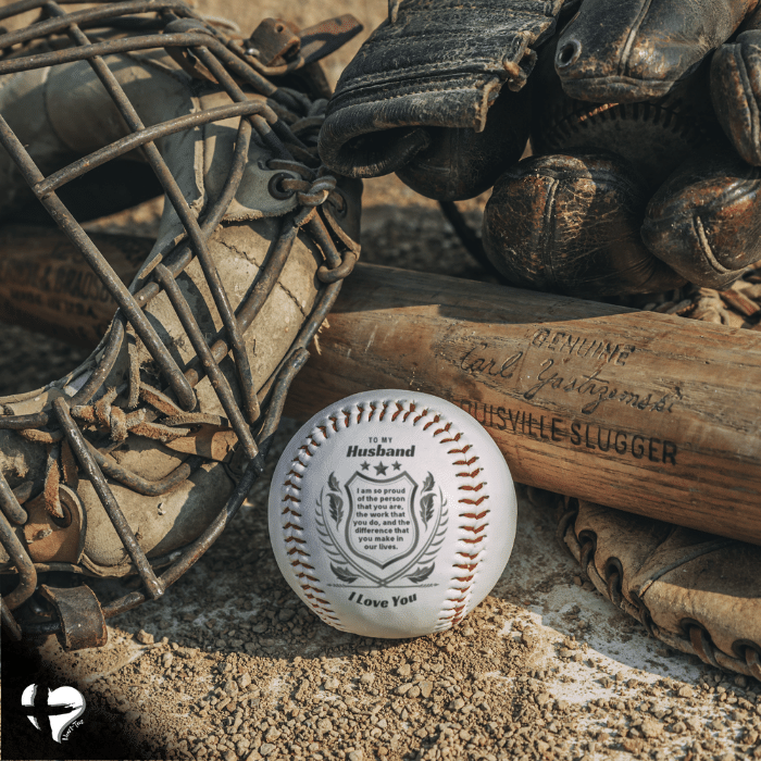 Husband - Family Pride - Custom Baseball & Stand HGF#217BB Sports 