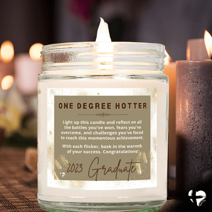 Graduation Candle - One Degree Hotter - HGF#272SC Candles 