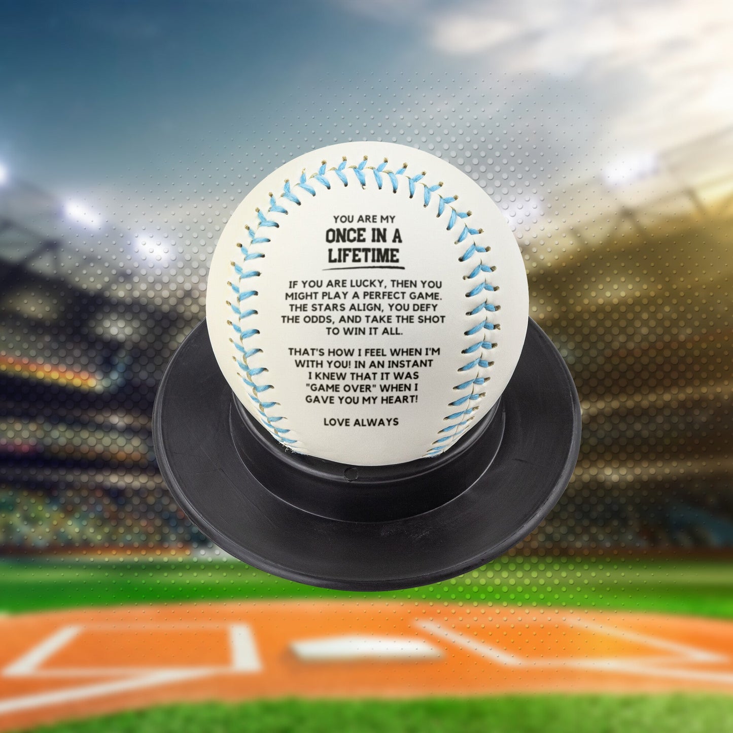 Gifts For Him - Once In A Lifetime - Custom Baseball HGF#140BB Sports 