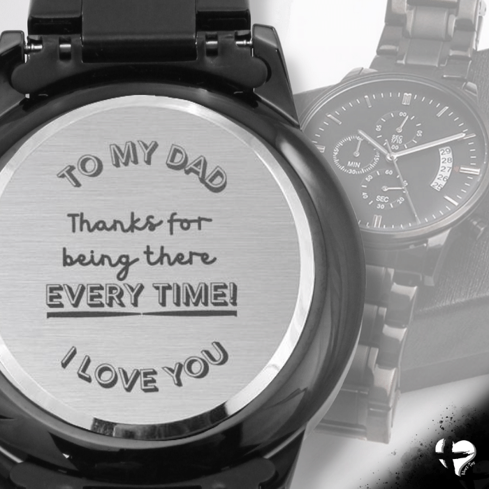 Dad 2025 watch engraving
