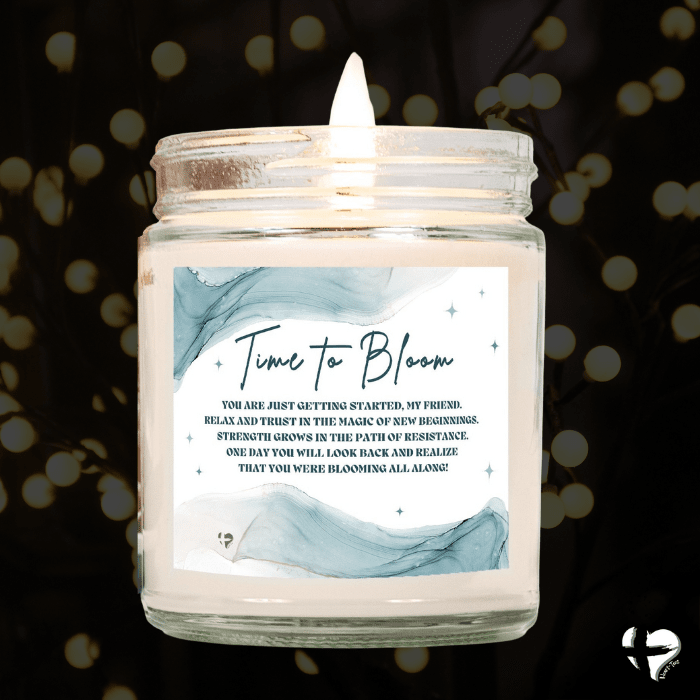 Time To Bloom - Scented Soy Candle - HGF#260SC Candles 